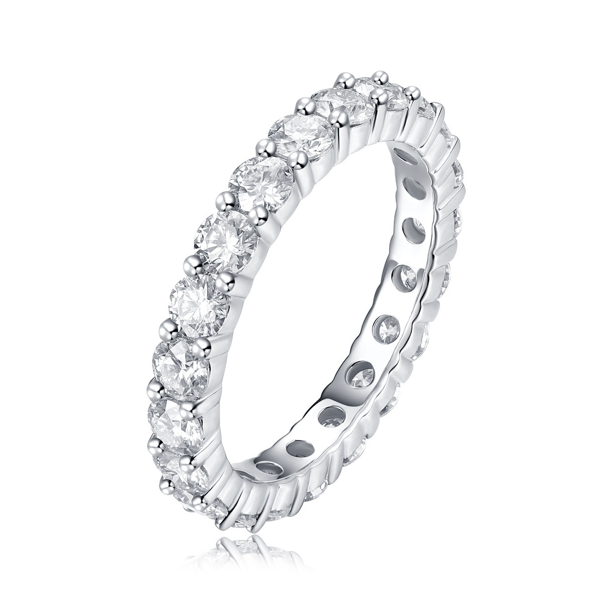 Moissanite Diamond Ring