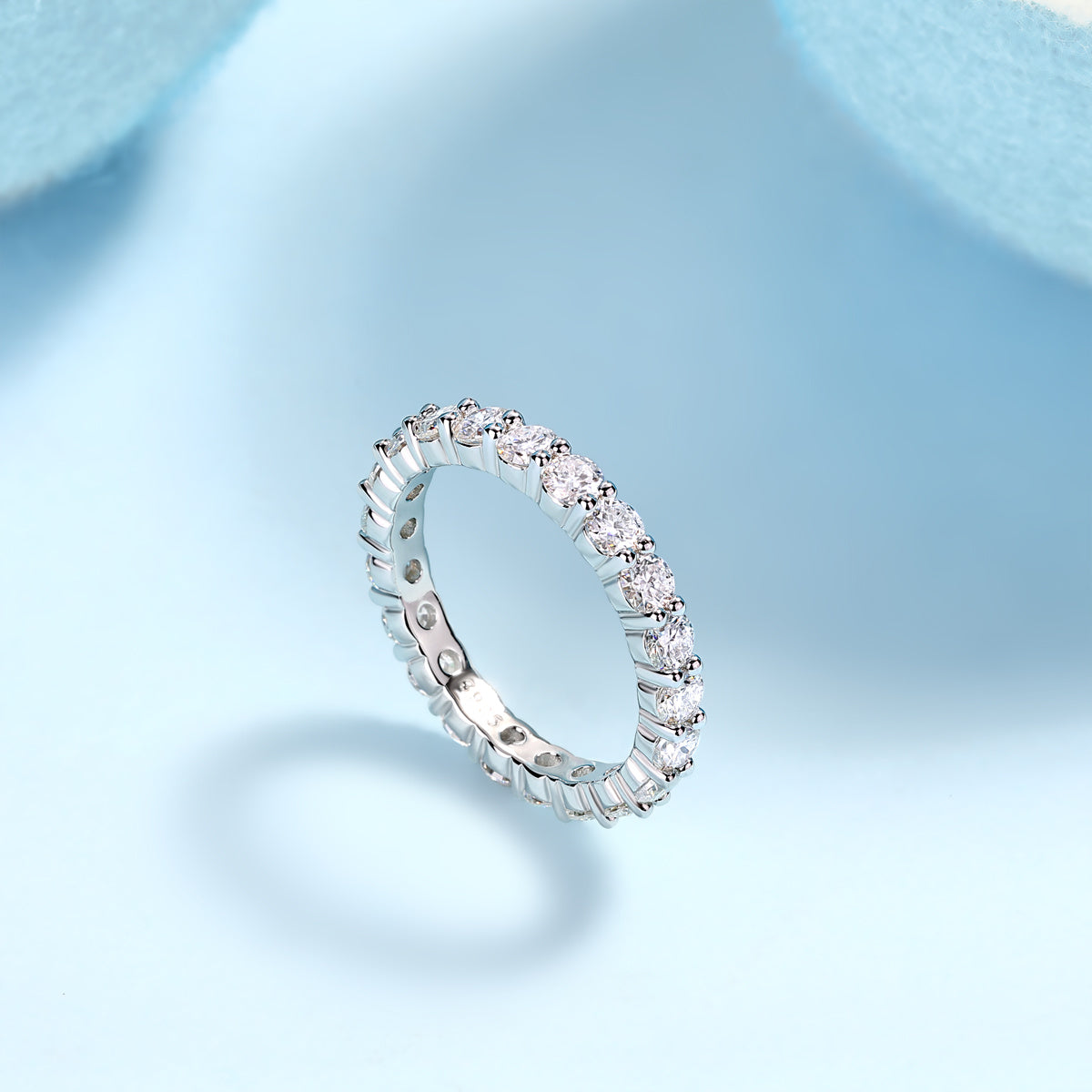 Moissanite Diamond Ring