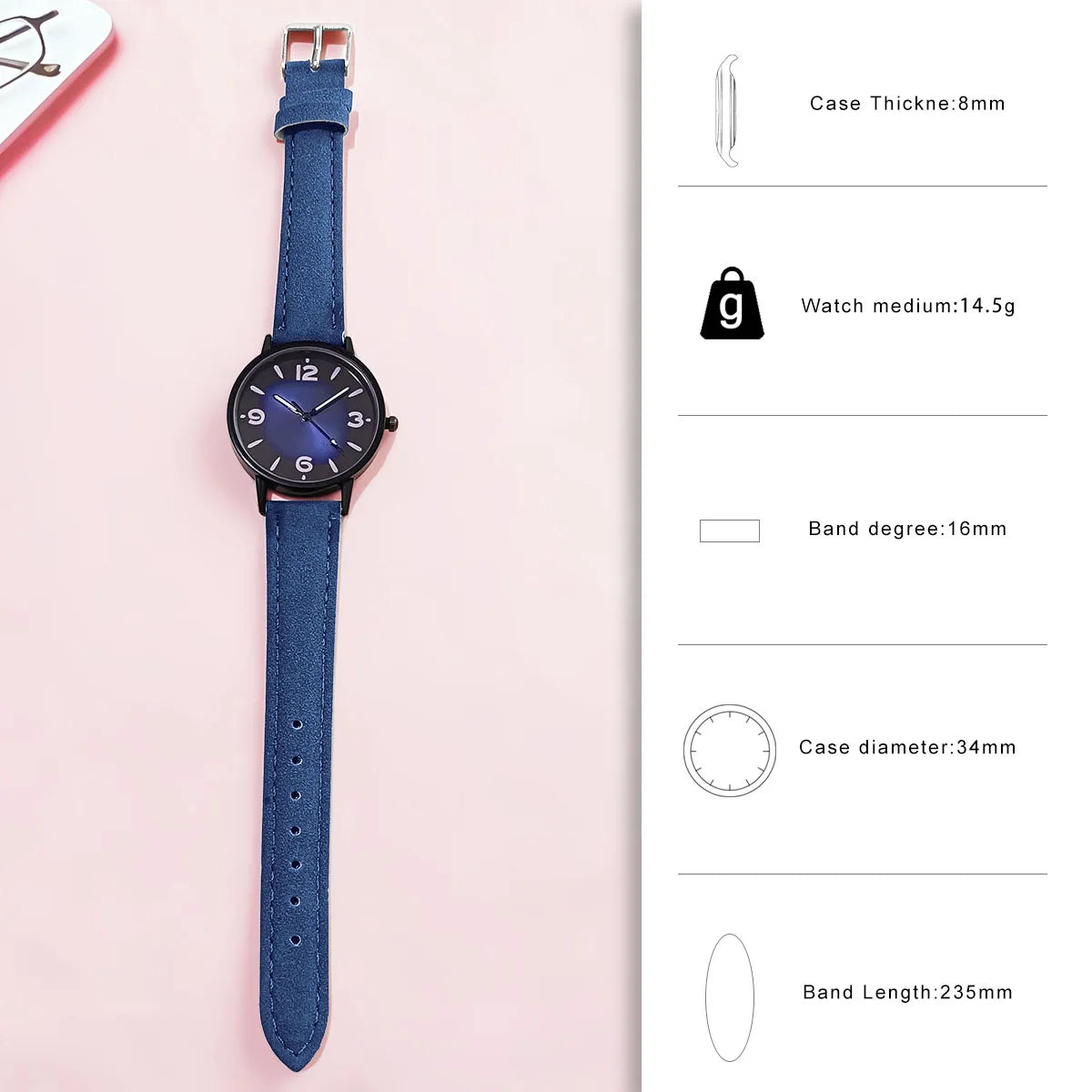Pu Leather Women Watch Casual Wristwatch Quartz Watches For Women Clock Gift Reloj Mujer relogio feminino
