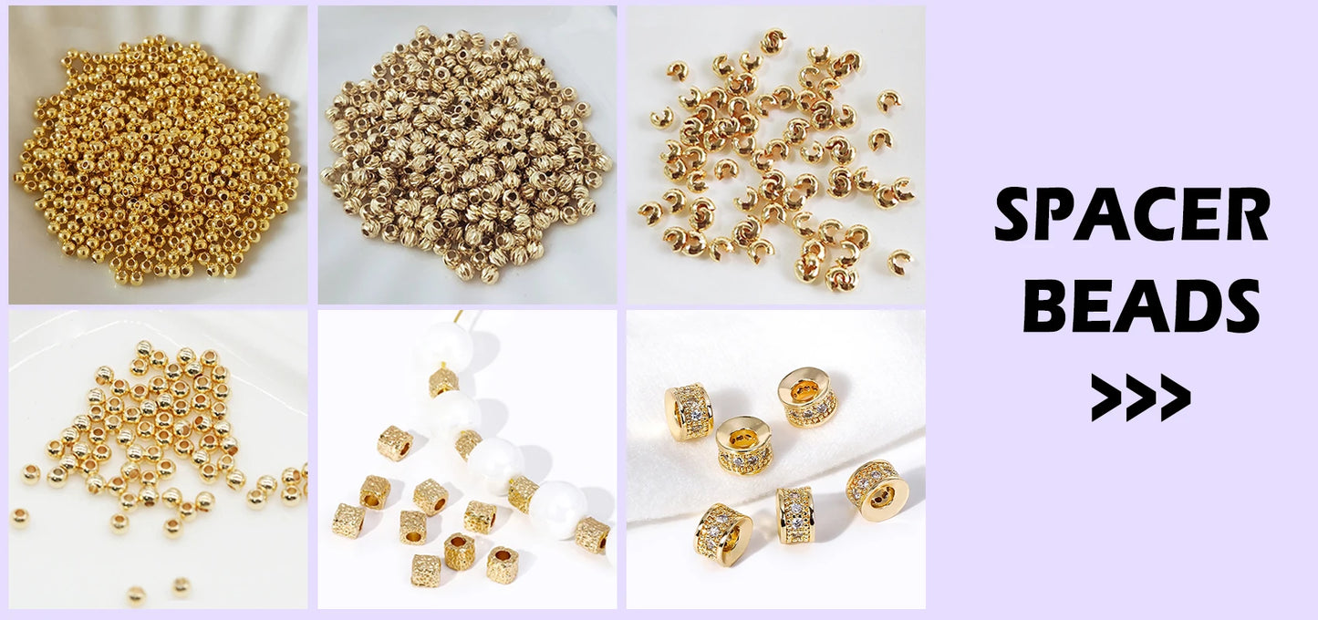 Multi Styles 18K Gold Plated Brass Flower Insert Safety Clasps,Fastener Pearl Clasps Connectors For DIY Jewelery Making Supplies