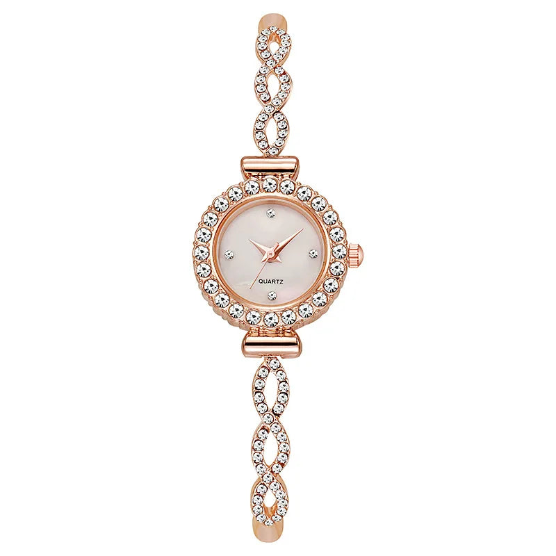 Fashion Rhinestone Women Watch Ladies Bracelet Quartz Watches Clock Relogio