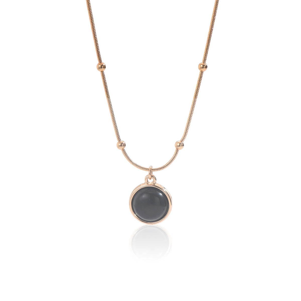 18K Gold-Plated Mood Responsive Necklace