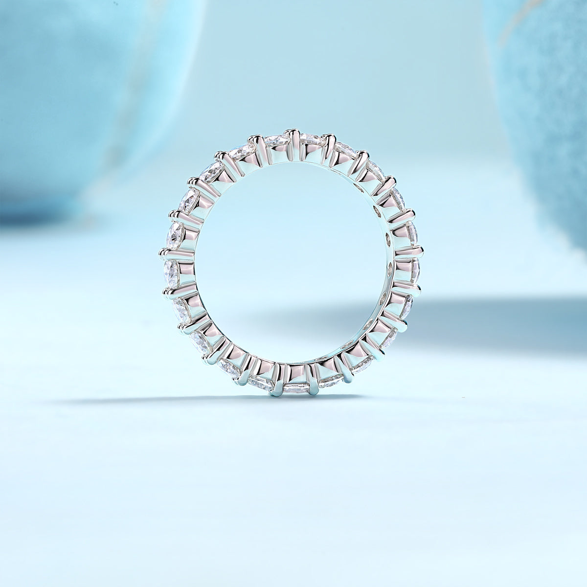 Moissanite Diamond Ring