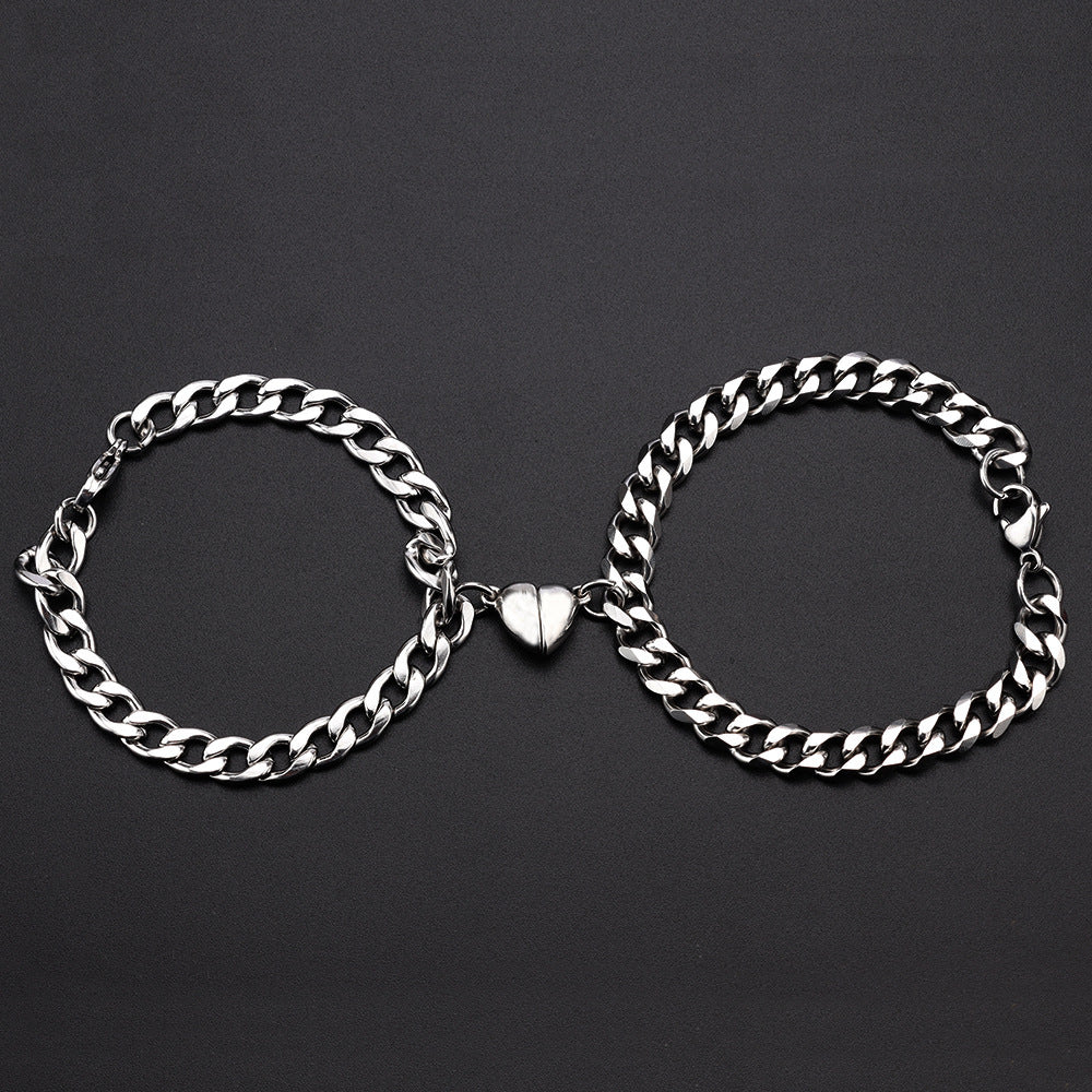 Love Magnet Couple Bracelets