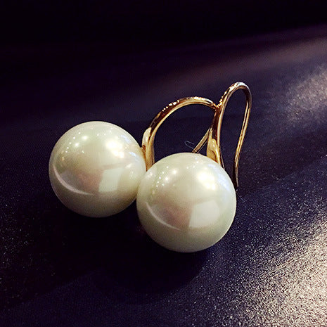 18K Gold Plated pearl earrings for women