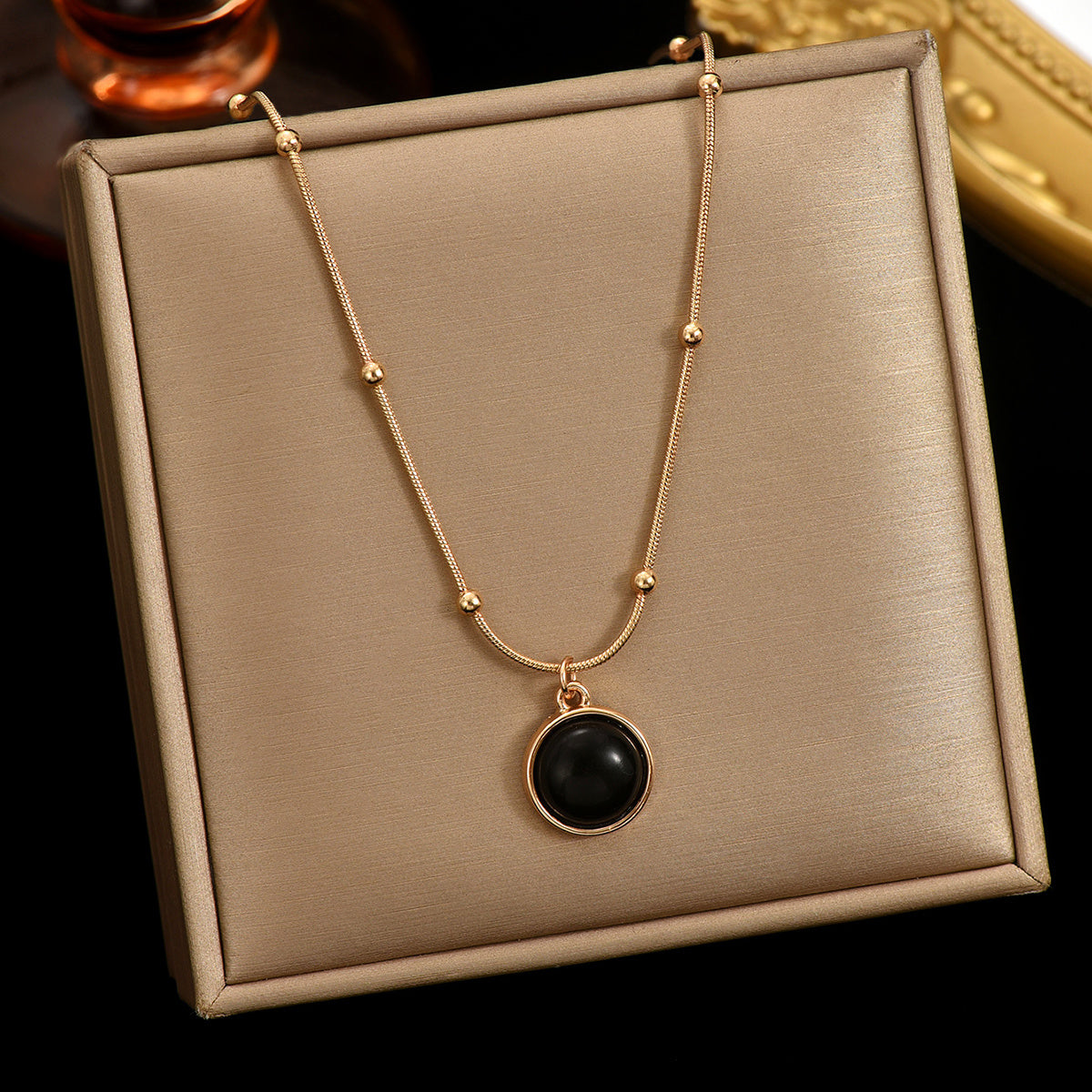 18K Gold-Plated Mood Responsive Necklace