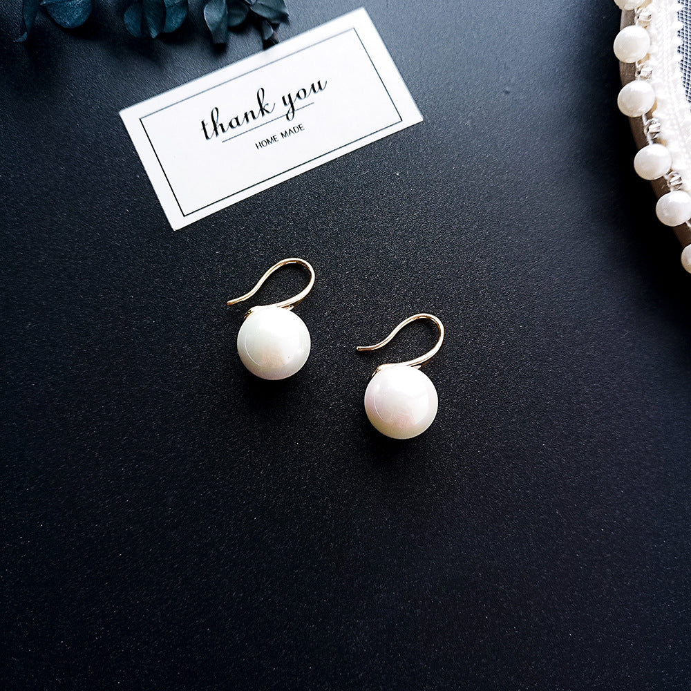 18K Gold Plated pearl earrings for women
