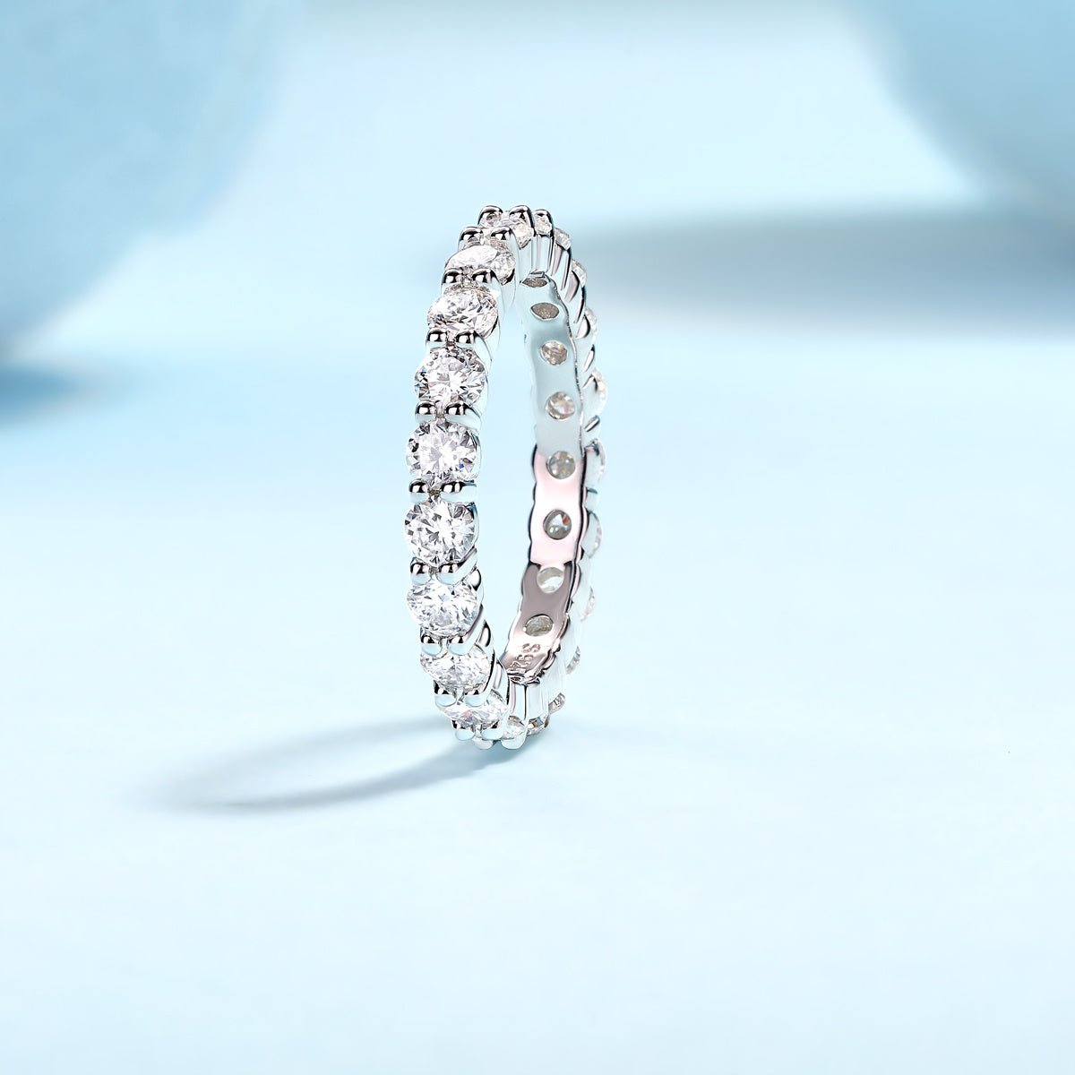 Moissanite Diamond Ring