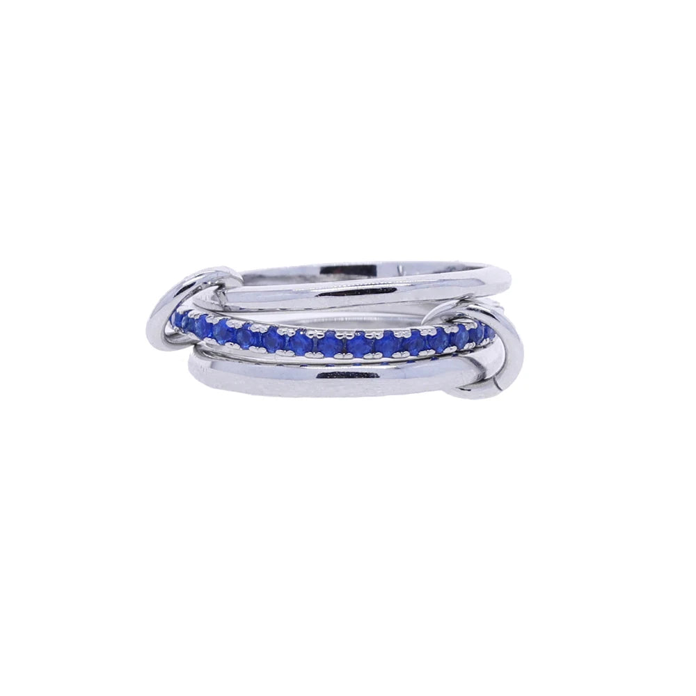 Stacking Engagement Band Rings For Women Plain Micro Paved 5A CZ Mix Color Multi Pieces Stack Full Finger Jewelry