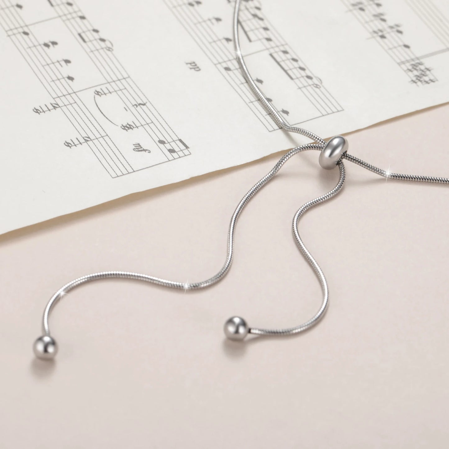 Skyrim Kpop Long Snake Chain Necklace Women Stainless Steel Adjustable Clavicle Chain Fashion Minimalist Jewelry Birthday Gift