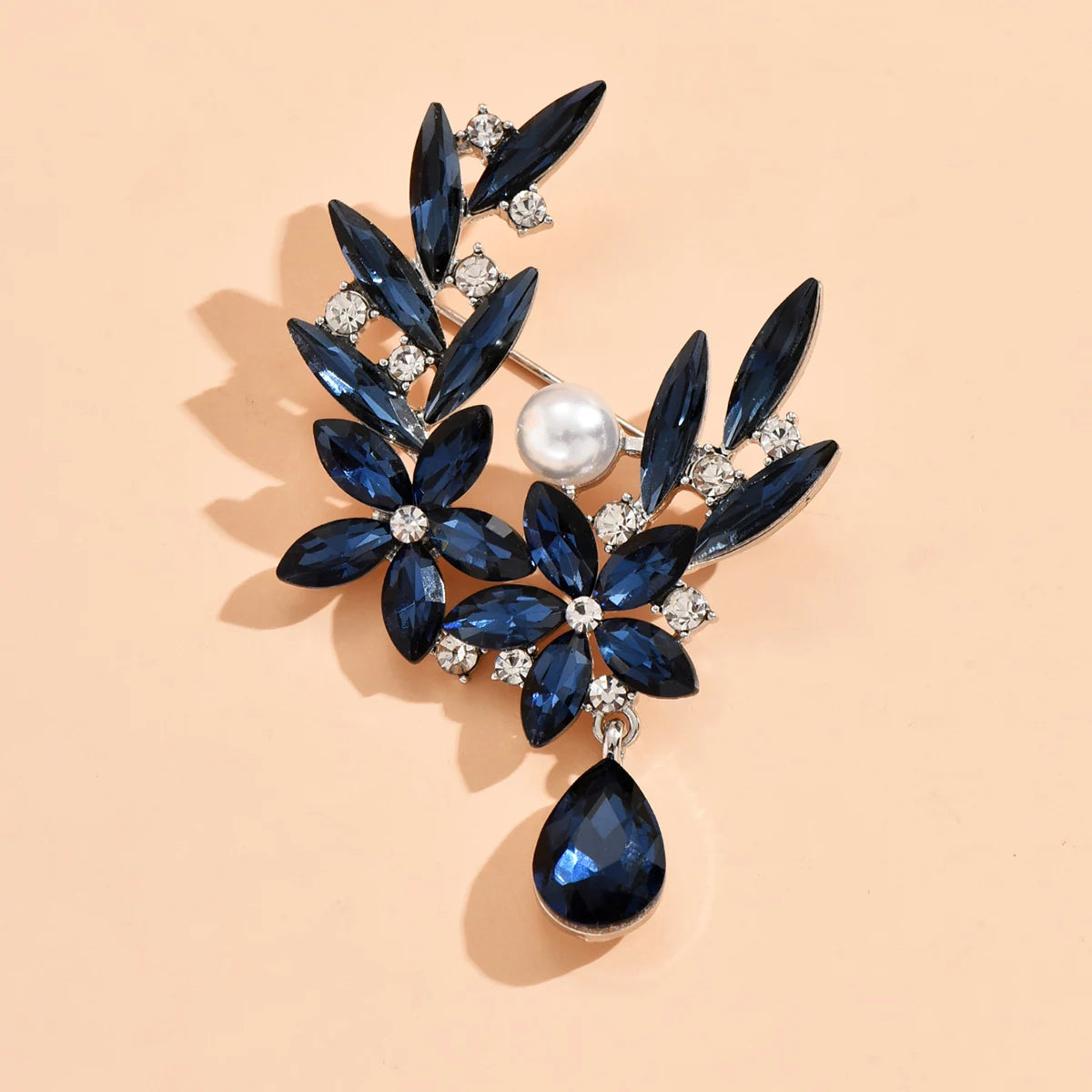 1PC Women's Fashion Trendy Charm Brooch Jewelry Chest Flower Accessories Suitable for Date, Party, Festival Gifts-2813