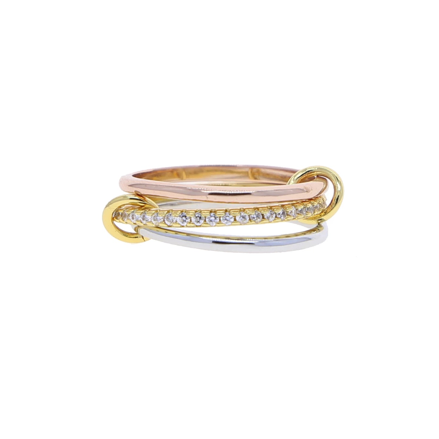 Stacking Engagement Band Rings For Women Plain Micro Paved 5A CZ Mix Color Multi Pieces Stack Full Finger Jewelry